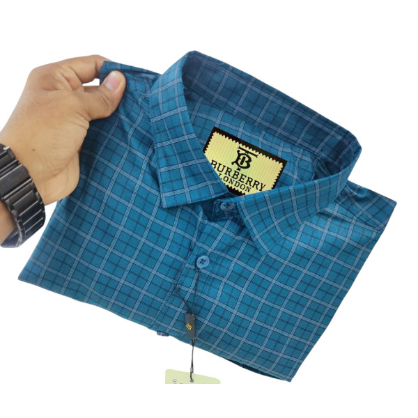 Premium Cotton Long Sleeve Check Shirt