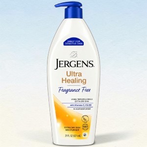Jergens Ultra Healing Fragrance Free Lotion For Extra Dry Skin 621ml (USA)