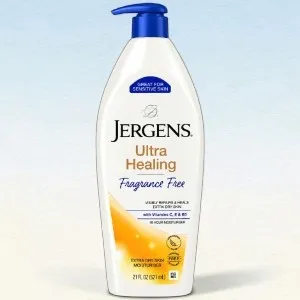 Jergens Ultra Healing Fragrance Free Lotion For Extra Dry Skin 621ml (USA)