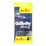 Gillette Blue 2 Disposable  5 units + 1 free Razor (Poland)