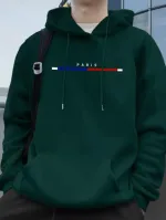 Men's Cotton Winter Hoodie, 280 GSM, Full Sleeve, 6 Colours