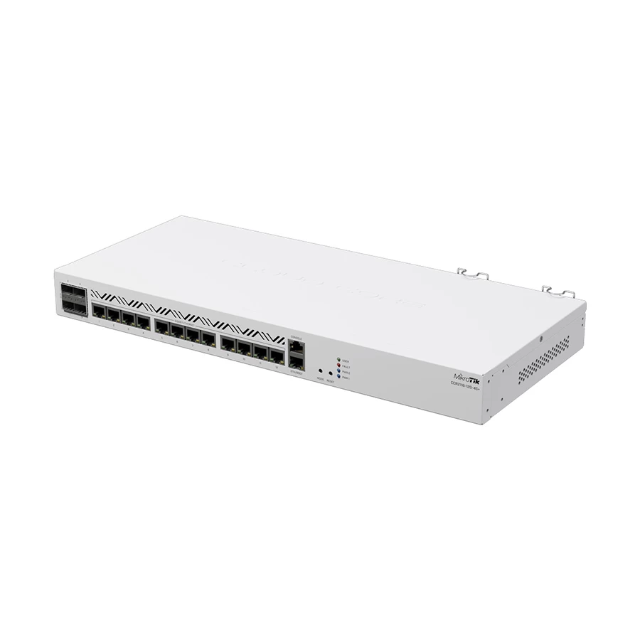 MikroTik CCR2116-12G-4S+RM 13-Port Gigabit Router with 4 SFP+