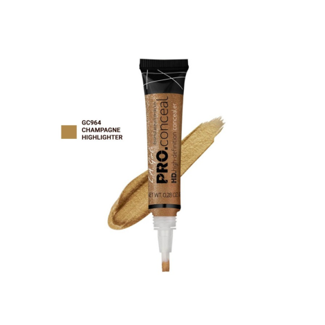 L.A. Girl Pro.conceal Hd High Definition Concealer-GC 964 Champagne Highlighter (China)