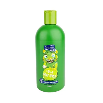 Suave Kids 3in1 Silly Apple Shampoo Conditioner & Body Wash 350ml (Thailand)