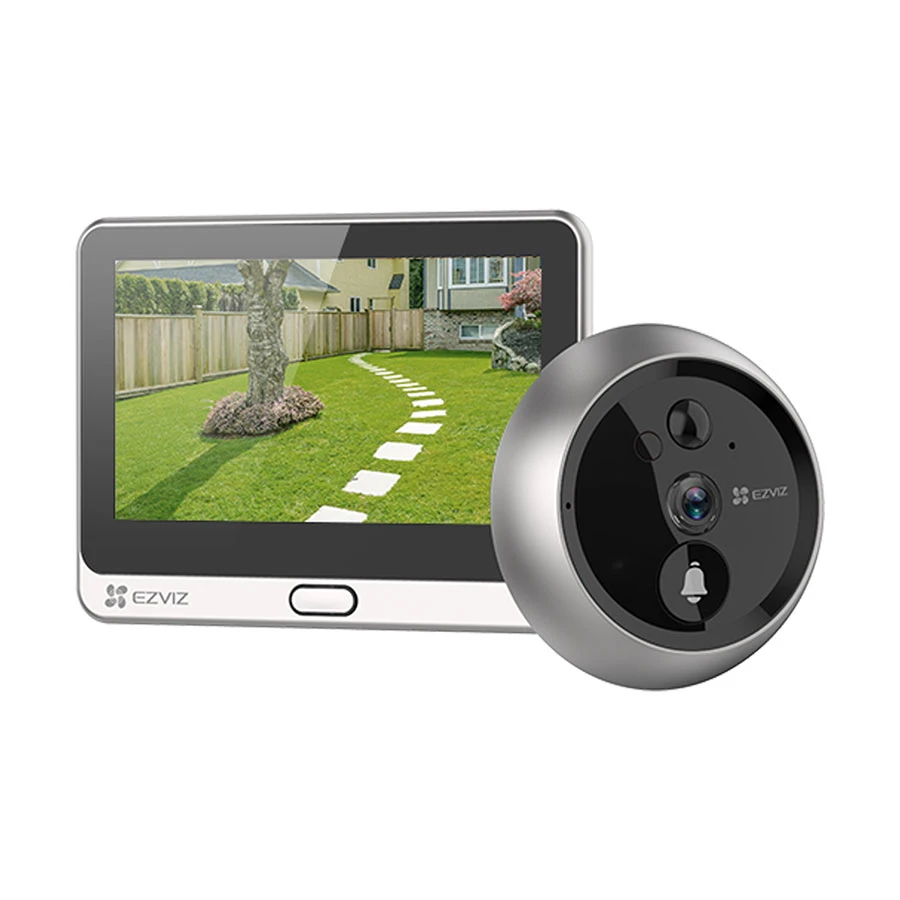 EZVIZ DP2C Wire-Free Peephole Smart Video Doorbell