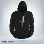 “Palestine-Map” Islamic Hoodie (Black)