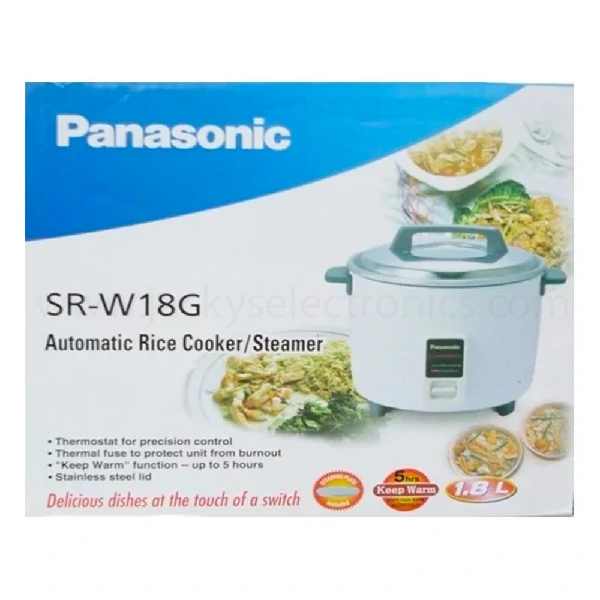 Panasonic Rice Cooker 1.8Ltr. (SR-W18G)