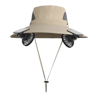 Mini Solar Cap Fan