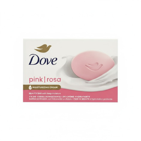 Dove Pink Rosa Deep Miosturizing Cream Bar 106g (USA)
