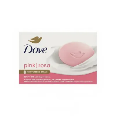 Dove Pink Rosa Deep Miosturizing Cream Bar 106g (USA)