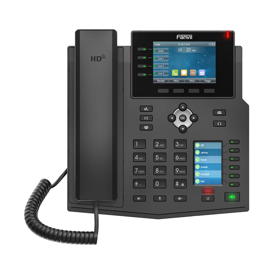 Fanvil X5U 4-Line IP Phone without Adapter