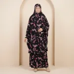 Elegant Palazzo long Khimar Set