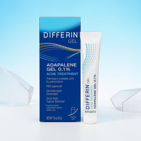 Differin Adapalene Gel 0.1% Acne Treatment 45g (Canada)
