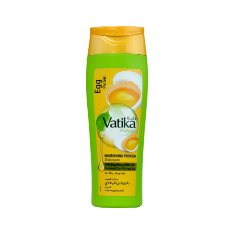 Vatika Egg Nourishing Protein Shampoo 400ml (UAE)