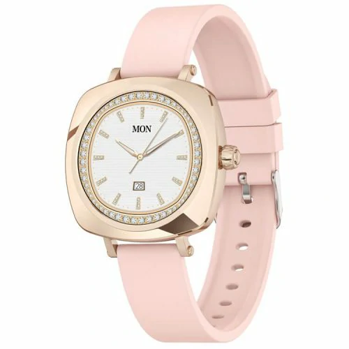 VALDUS VL40 PRO Smartwatch Fashion Women’s Watch 1.19 Inch AMOLED Screen Thin Lightweight Wearing-Pink Color