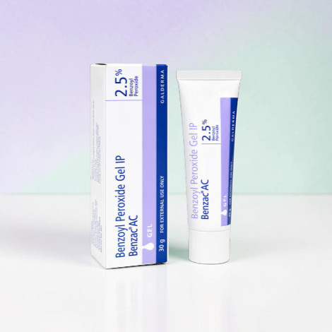 Galderma Benzac Ac Gel 2.5% Benzoyl Peroxide Gel 30g (India)