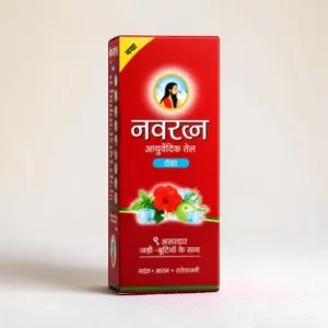 Navratna Ayurvedic Cool Hair Oil 180ml (India)