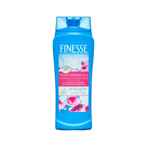 Finesse Restore + Strengthen Moisturizing 2in1 Shampoo + Conditioner 384ml (Canada)