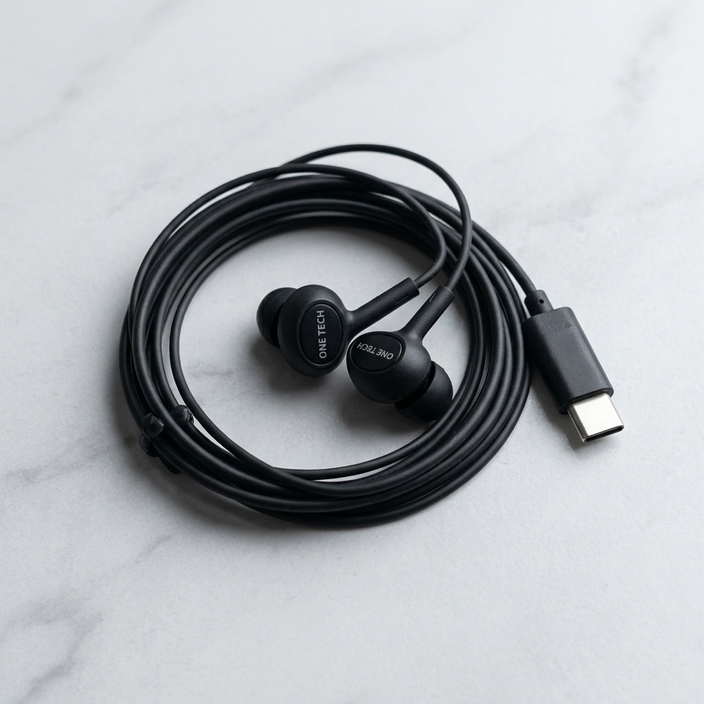 One Tech Type-C Wired Earphone with HD Mic