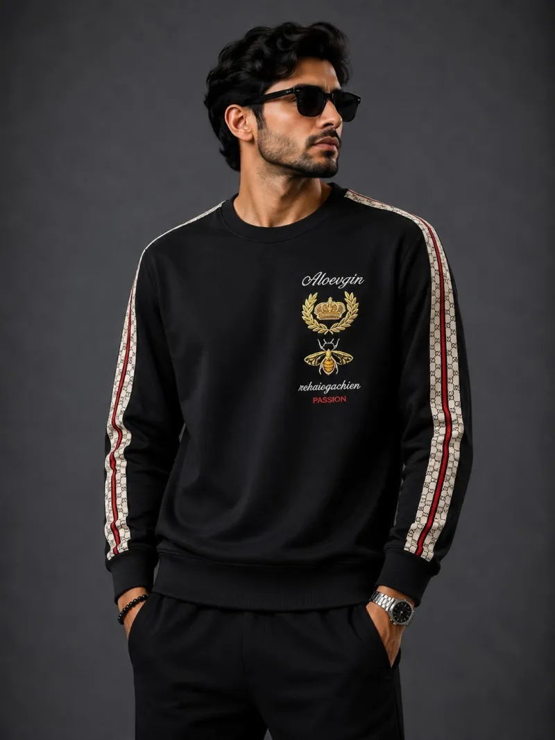 Men's Cotton Full Sleeve T-Shirt, 180-200 GSM, Sizes L and XL