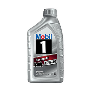 Mobil 1 Racing 4T 10W-40 1L - Advanced Full Synthetic Engine Oil for Motorcycle