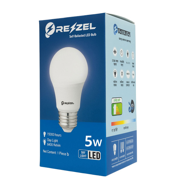 Rezzel Self-Ballasted LED Bulb 5w