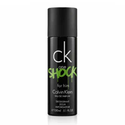 Calvin Klein CK One Shock Eau De Parfum Deodorant Doux Vaporisateur Body Spray 150m (France)