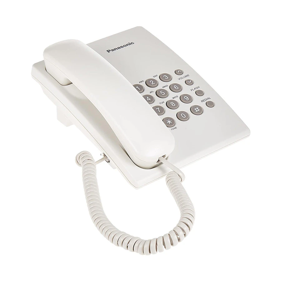 Panasonic KX-TS500MX Corded White Phone Set