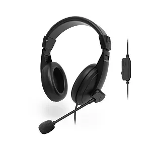 Rapoo H150S USB Stereo Headphone – Black