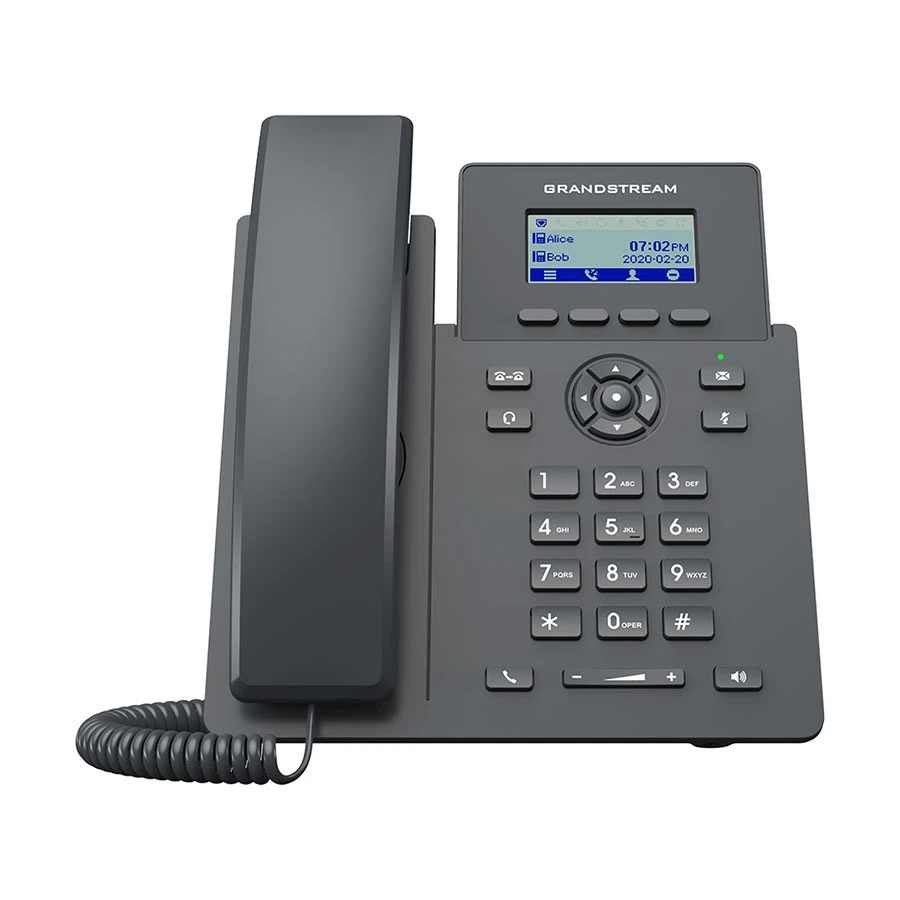 Grandstream GRP2601W 2-Line Wi-Fi IP Phone with Adapter