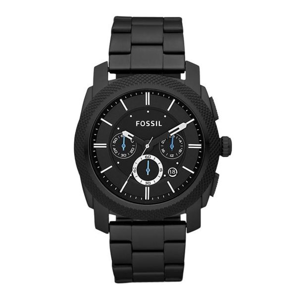 Fossil 4552-Stainless Steel Chronograph Men Watch-Black