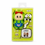Labubu Doll Wireless Earbuds Set – Cute Pop Mart The Monsters Character Case with Crystal Clear Sound, Deep Bass & Bluetooth TWS Earphones