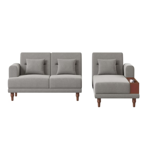 Regal L SHAPE SOFA-DAPER SDC-393-3-1-20(L Shape-Daper)(Fabric-2147)