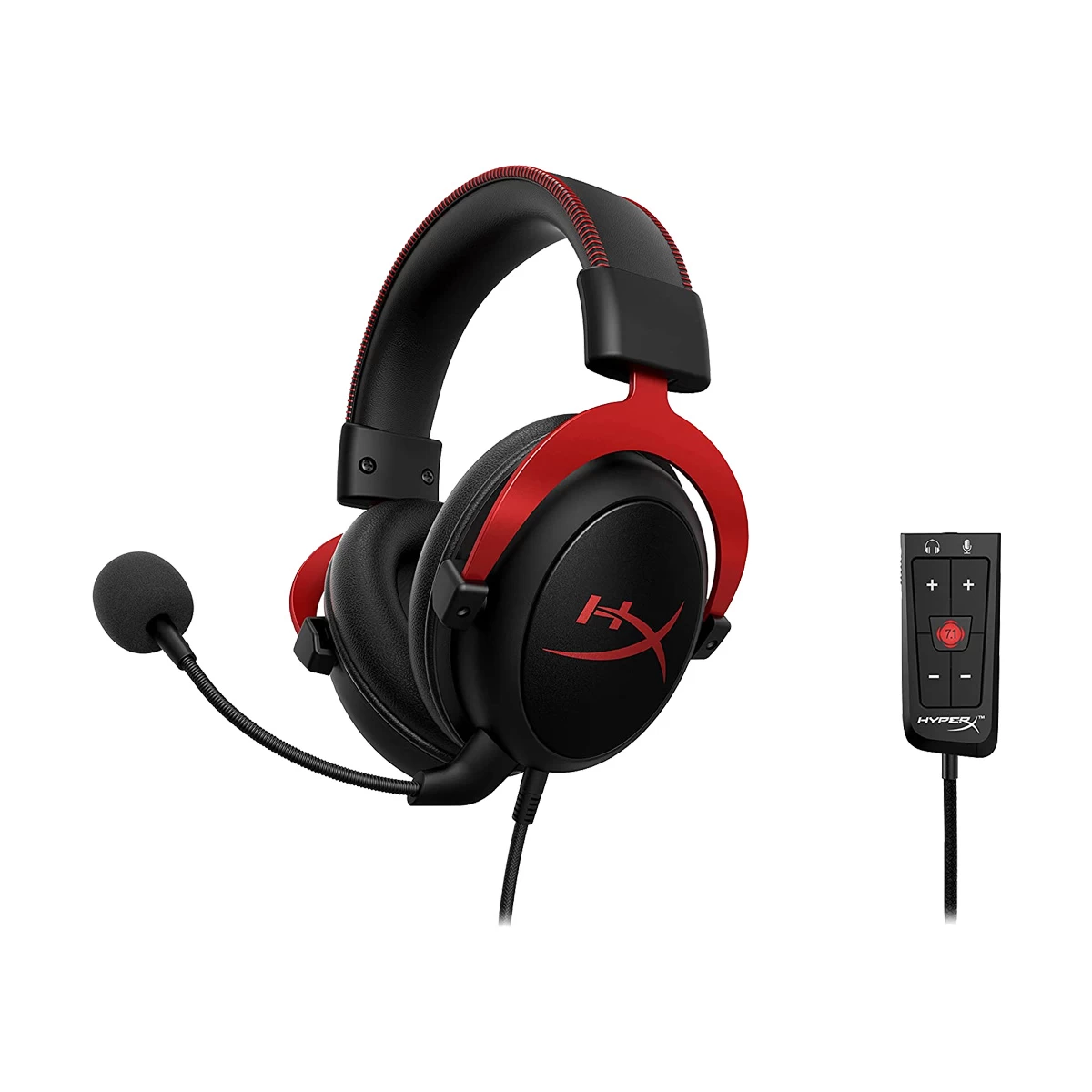 HyperX Cloud II Wired Red Gaming Headphone