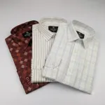 Premium Formal Shirt 3 Pcs Combo