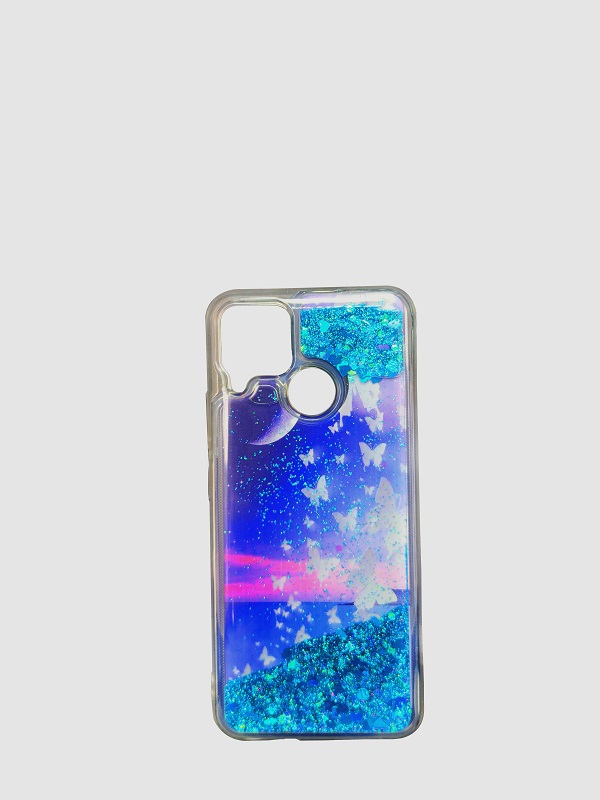 Realme C15 3D Glitter Cover