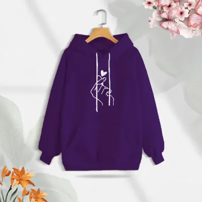 Premium Comfortable (Love Turi) Ladies winter hoodie