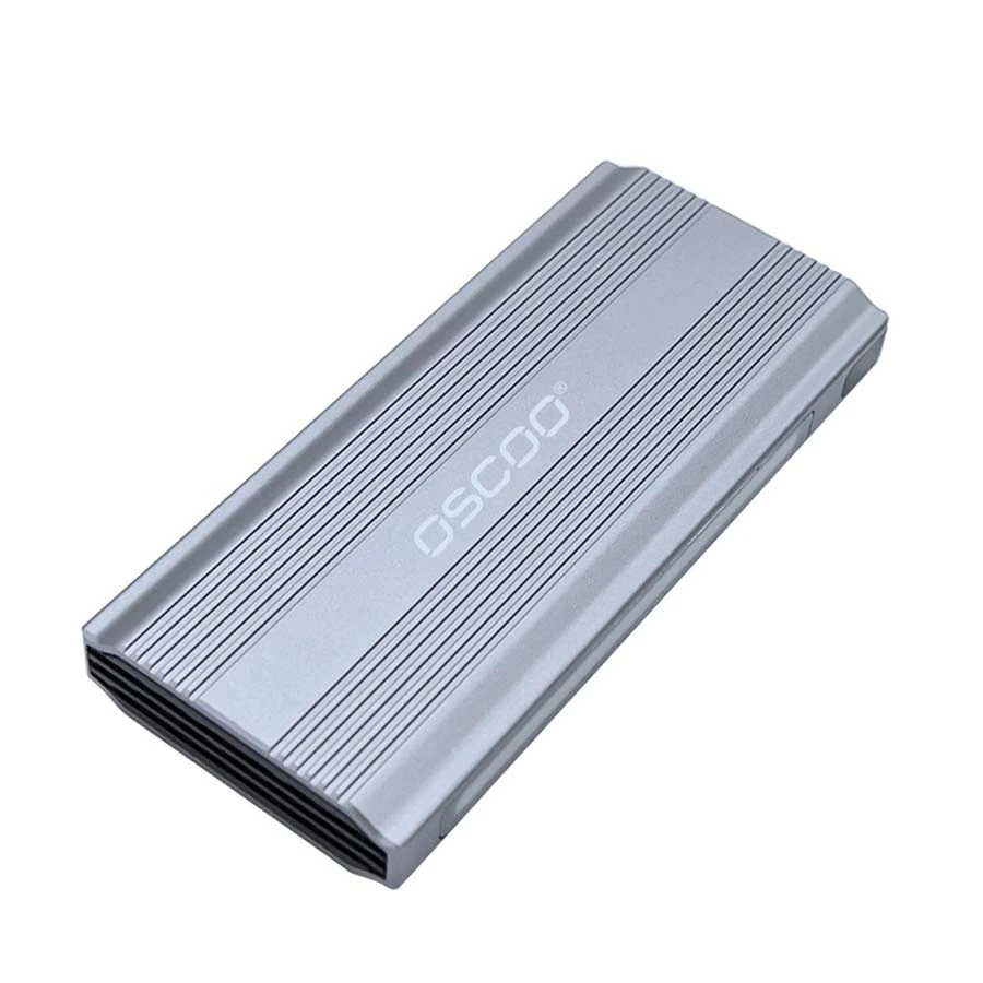 OSCOO LT3 RGB NVMe & NGFF Grey SSD Enclosure
