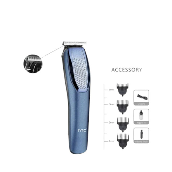 HTC AT-1210 Rechargeable 4 Clipper Hair Trimmer For Men