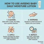 Aveeno Baby Daily Moisture Lotion 227ml (USA)