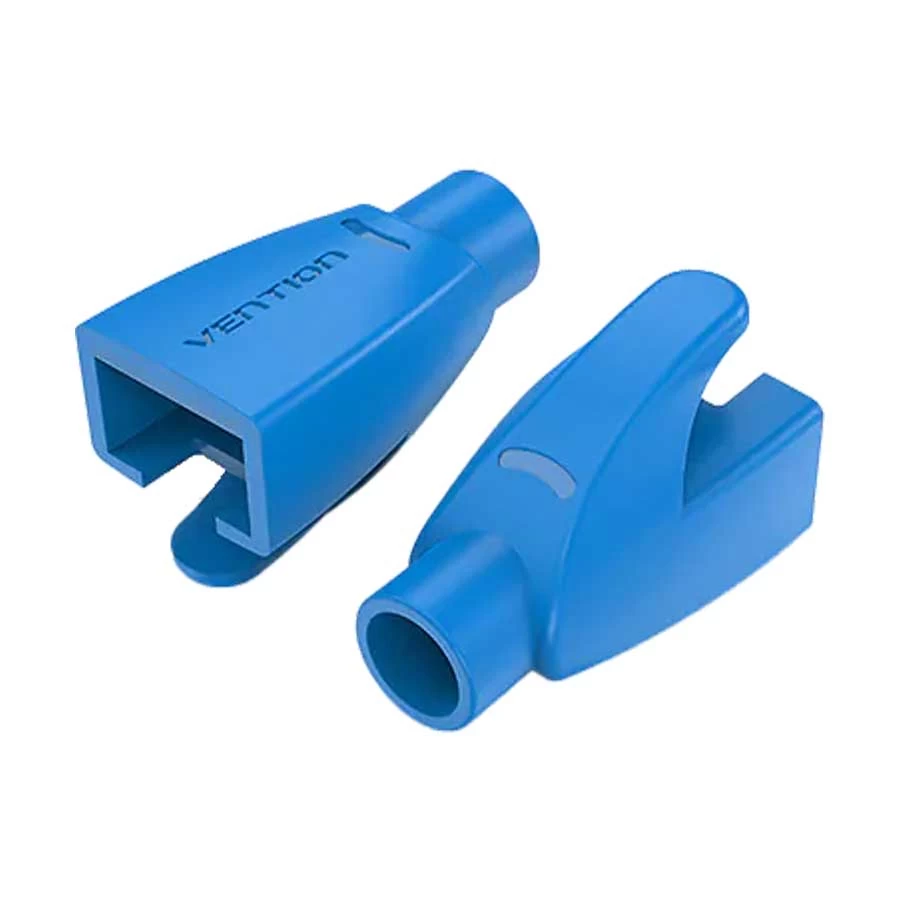 Vention IODL0-50 RJ45 Strain Relief Boots Blue (50 Pcs)