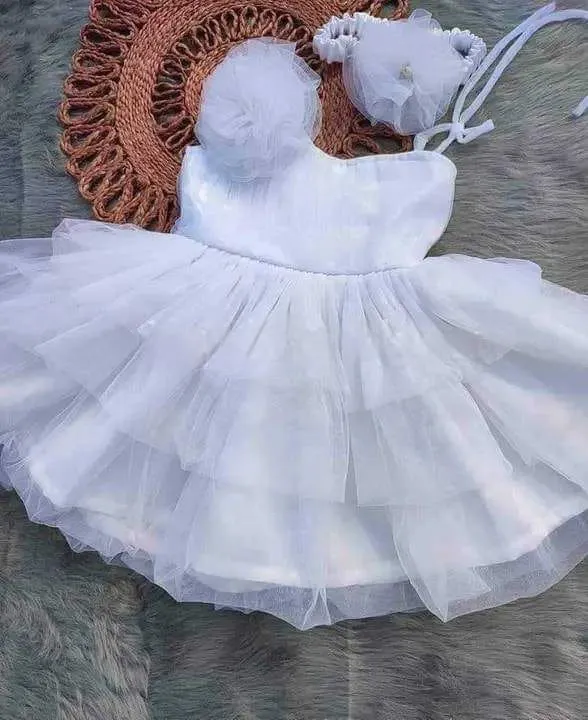 Girls' AC Net Sequin Pori Dress, 6 Months to 7 Years