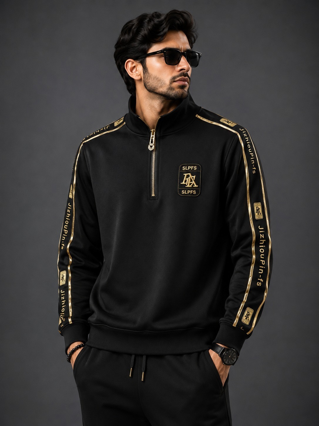 Men's Cotton Full Sleeve T-Shirt, 180-200 GSM, Sizes L and XL