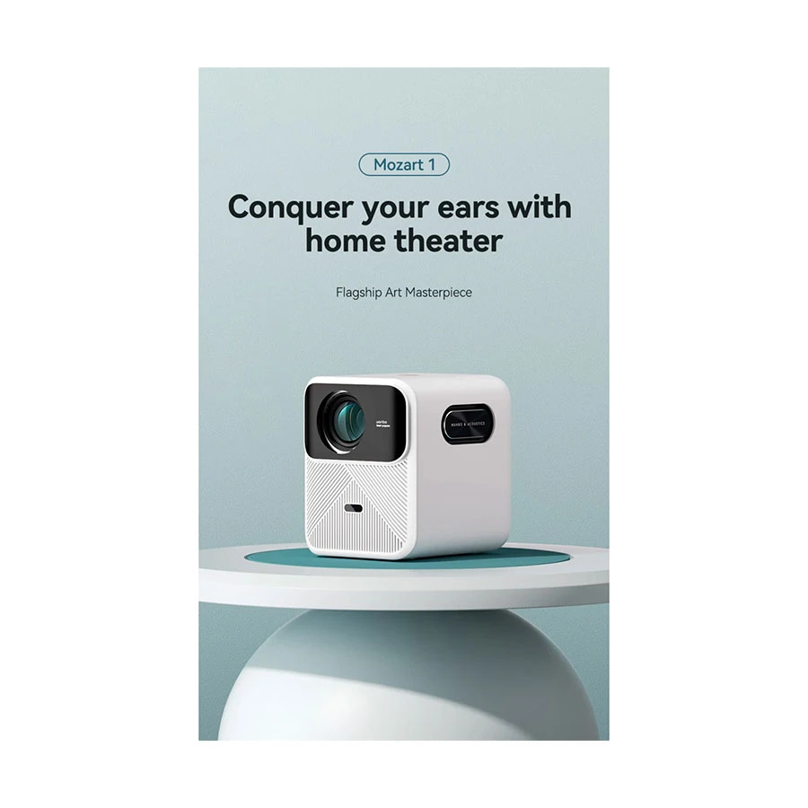 Xiaomi Wanbo Mozart 1 900 Lumens Full HD LCD Android Projector White