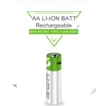 [Original] USB Type-C Fast Charging Rechargeable Battery AA  1.5V (4 piece Battery)