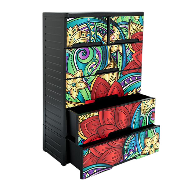 RFL Wardrobe Double 5D KD Deluxe- Illusion