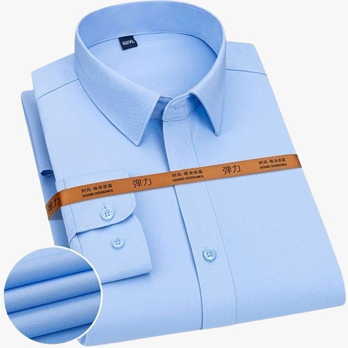 Men's Regular Fit Formal Shirt with Pocket, Pure Cotton