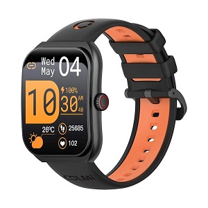 COLMI P86 Bluetooth Calling Black Smart Watch