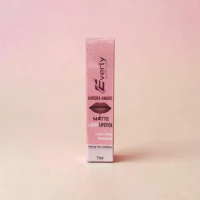 Everly Beauties Aurora Matte Liquid Lipstick - Blushing Nude (China)