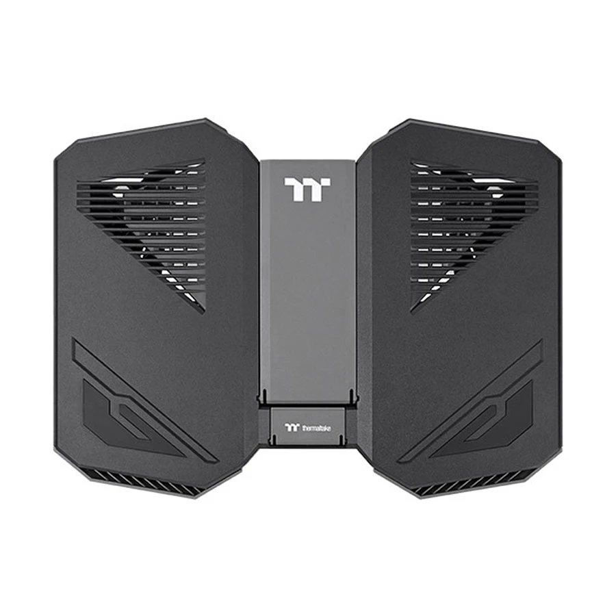 Thermaltake Massive Air Laptop Stand with Built-in Phone Stand, Black
